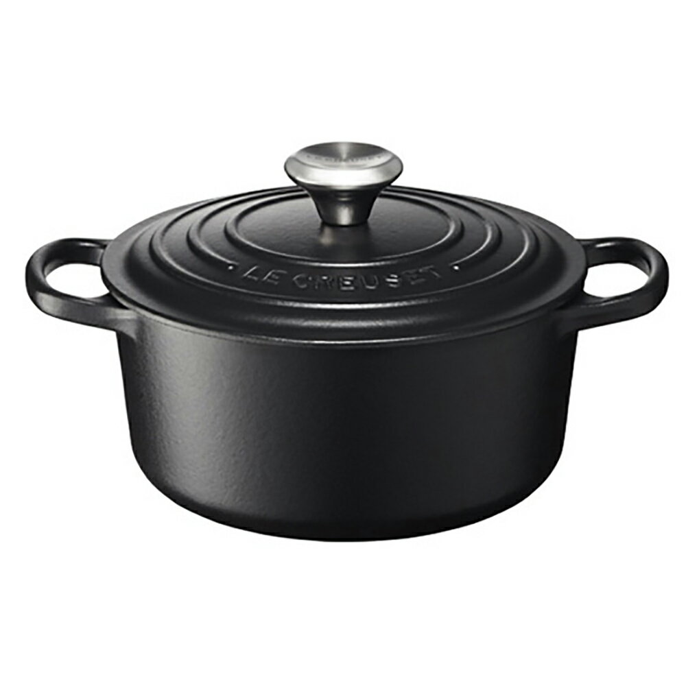ル クルーゼ LE CREUSET グローバルパッケージ シグニチャー ココット ロンド 20cm マットブラック