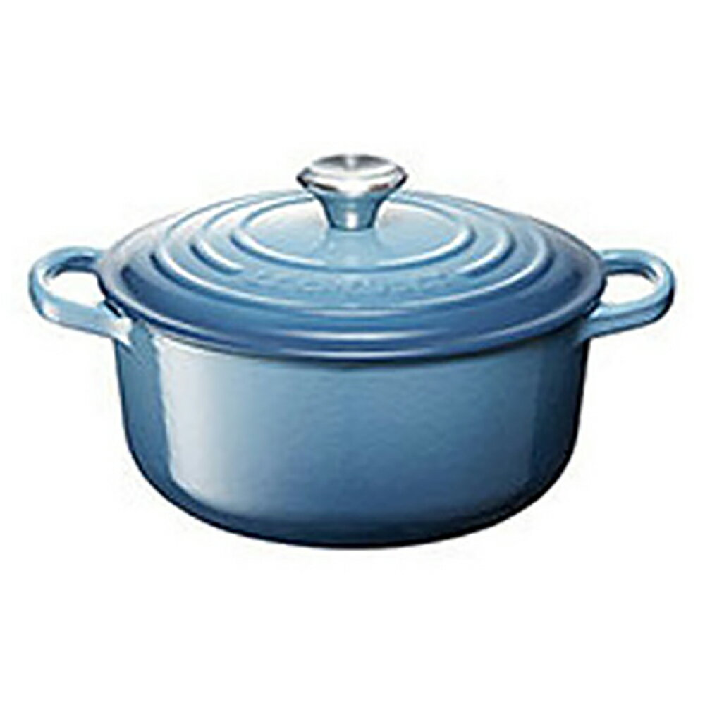 ルクルーゼ ココットロンド ル クルーゼ LE CREUSET グローバルパッケージ シグニチャー ココット ロンド 20cm マリンブルー