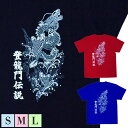 登竜門伝説Tシャツ 白プリント プリント日本製