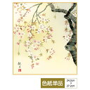 色紙 絵画 アート モダン 桜名景 桜花爛漫 森山観月 サイズ幅24.2cm 高さ27.2cm 高精細特色色紙 父の日 母の日 敬老の日 プレゼント 贈り物