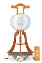 盆提灯 家紋用提灯 家紋用本銘木行灯 本銘木 欅 13号 40W 絹二重 無地 欅 特製桐箱 特製袱紗付 楽々式 盆提灯 モダン 盆提灯 盆提灯 お盆用品 家紋...
