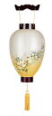 盆提灯 吊り提灯 御所提灯 木製御所 菊印 ワイン 清水 LED 紙張 菊にリンドウ 天然木 盆提灯 モダン 盆提灯 盆提灯 吊り下げ提灯 仏具 お盆 提灯 新...