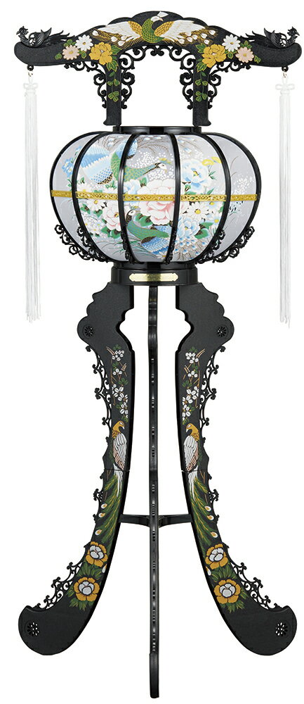 盆提灯 置き提灯 霊前灯 葵 2号 1個入 40W プラスチック 完成筒 青 水玉 盆提灯 モダン 盆提灯 コンパクト 盆提灯 ミニ