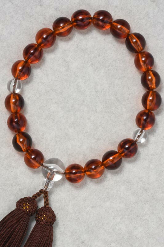 アクリル プラスティックベッ甲20玉片手プラスティック仕立人絹頭房 8寸紙箱入オブジェ 雑貨 雑貨