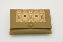 袋 珠数袋二つ折 染織金襴 9古柳蜀江錦 紙箱入オブジェ 雑貨 雑貨