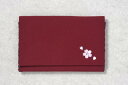 袋 珠数袋二つ折 いちりん 桜 2円地 紙箱入オブジェ 雑貨 雑貨