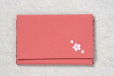 袋 珠数袋二つ折 いちりん 桜 3珊瑚 紙箱入オブジェ 雑貨 雑貨