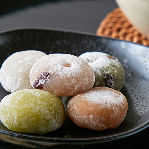 個包装タイプで日持ちもgood 急な来客にも もちもち ひとくちプチ大福アソート5種1kg 250g 4袋