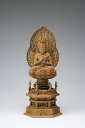 白檀六角四天王台 二重火炎光背眼入大日 2.5寸 9-2 仏像 木彫り 仏像 木彫 仏像フィギュア 仏像 オブジェ インテリア仏像 置き物 インテリアオブジェ ...