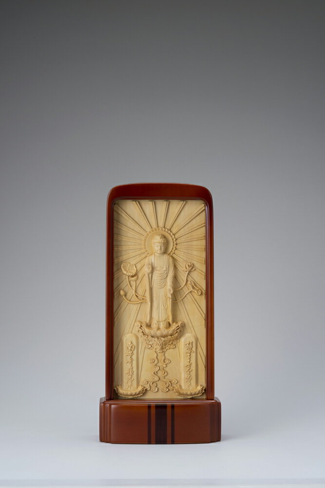 スタンド仏像 スタンドレリーフ 仏像 御本尊 脇仏 おしゃれ レリーフ 和モダン仏像 家具調仏壇の御本尊..