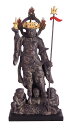 【最大16倍】RIYAK ベーシック BASIC コンパクト 小さめ 古代色 四天王 多聞天 広目天 増長天 持国天 四方を睨み仏法を守護する神々 仏像 木彫り...