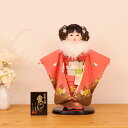 市松人形 齊藤公司作 13号 愛ちゃん 正絹金彩友禅 刺繍 13i-08b-ais-f 雛人形 ひな人形 初節句 お祝い