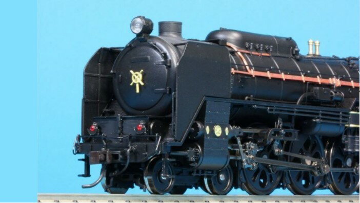 HOゲージ 蒸気機関車 1/80 16.5mm C62形 常磐タイプ はつかり牽引機 ダイキャスト製リアルサウンドシリーズ