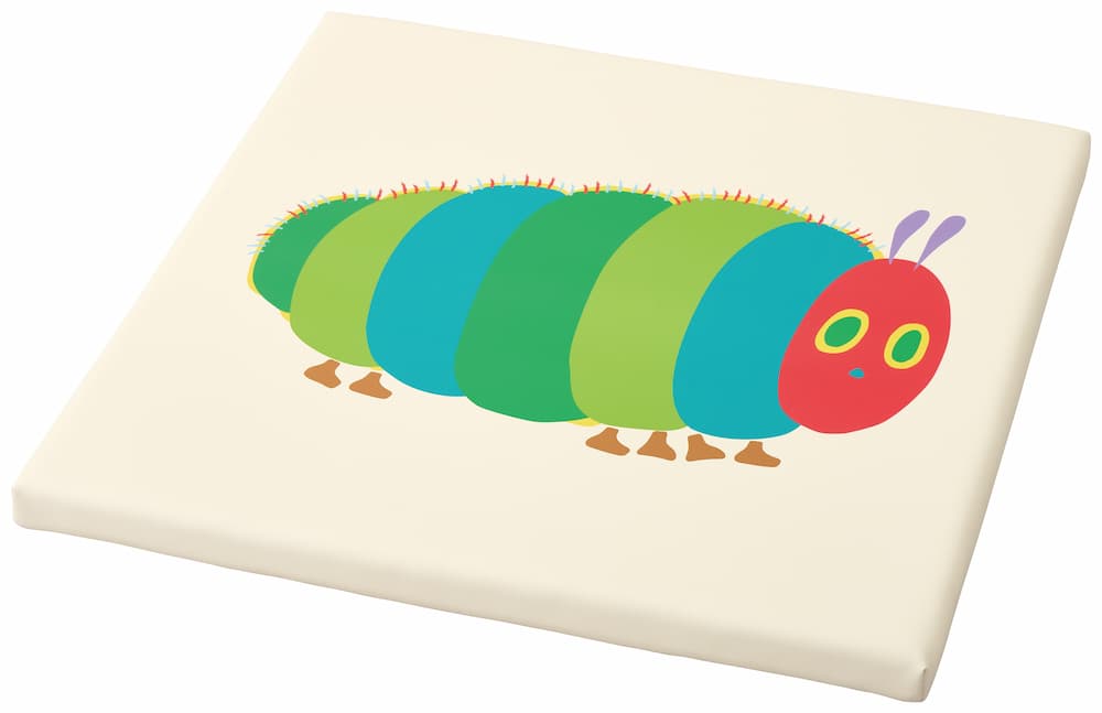 コイズミプレキッズルームハグ はらぺこあおむし フロアマット ふとっちょあおむし