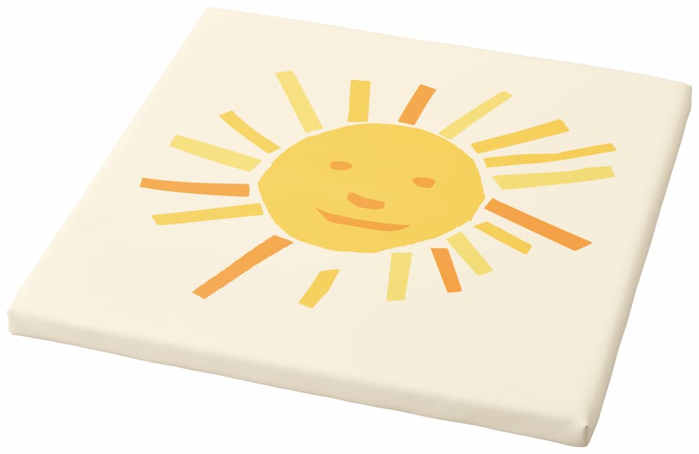 コイズミプレキッズルームハグ はらぺこあおむし フロアマット たいよう