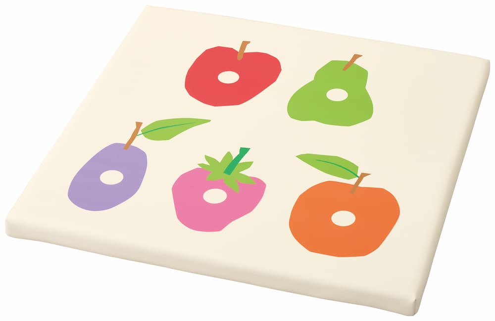 コイズミプレキッズルームハグ はらぺこあおむし フロアマット フルーツ