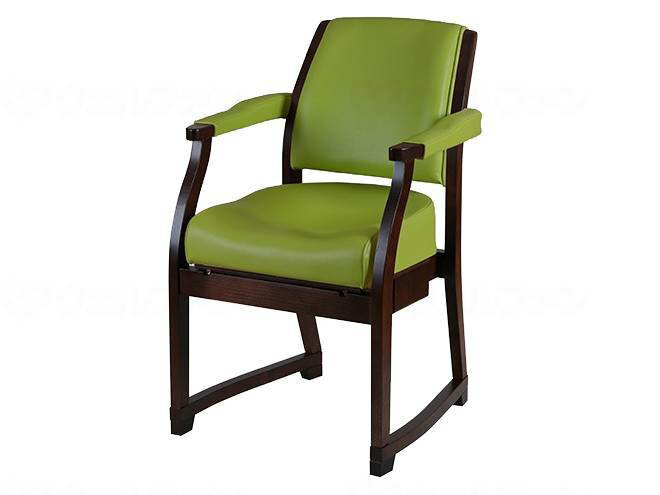 介護 福祉用 介護用 スポッとチェア グリーン ダークブラウン 姿勢保持 座面 スライド調整 完成品 高齢者 病院 施設 プレゼント 敬老の日