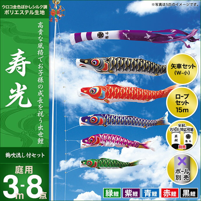 寿光-3m 5匹8点セット