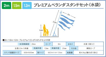 【エントリーで更にポイント10倍!】こいのぼり ベランダ用 スタンドセット 鯉のぼり ベランダ用 徳永 のぼり 鯉幟 家紋・名前入可能(矢車・ポール付) 1.5m 星歌スパンコール プレミアムベランダスタンドセット(撥水加工鯉・ポリエステルサテン生地 お