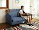 テイストファニチャー(収納シリーズ) 西海岸テイストヴィンテージデザインリビング家具シリーズ ダイニングソファ 2P