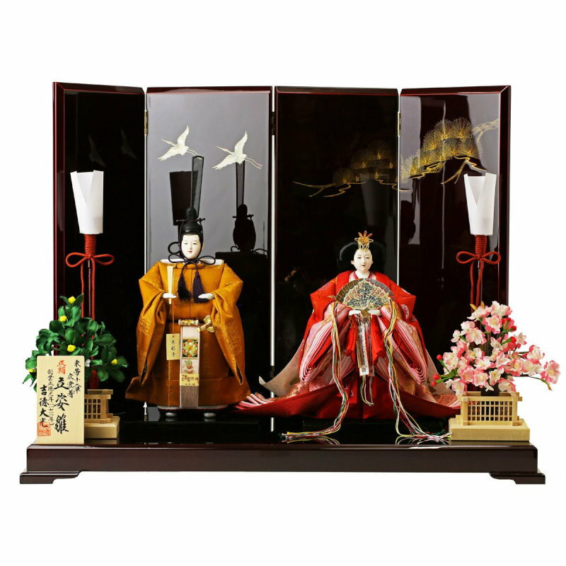 吉徳大光作-十二単雛-(立雛 親王飾り) - 雛人形なら人形屋工房天祥 吉徳大光作-十二単雛-(立雛 親王飾り) - 雛人形なら人形屋工房天祥