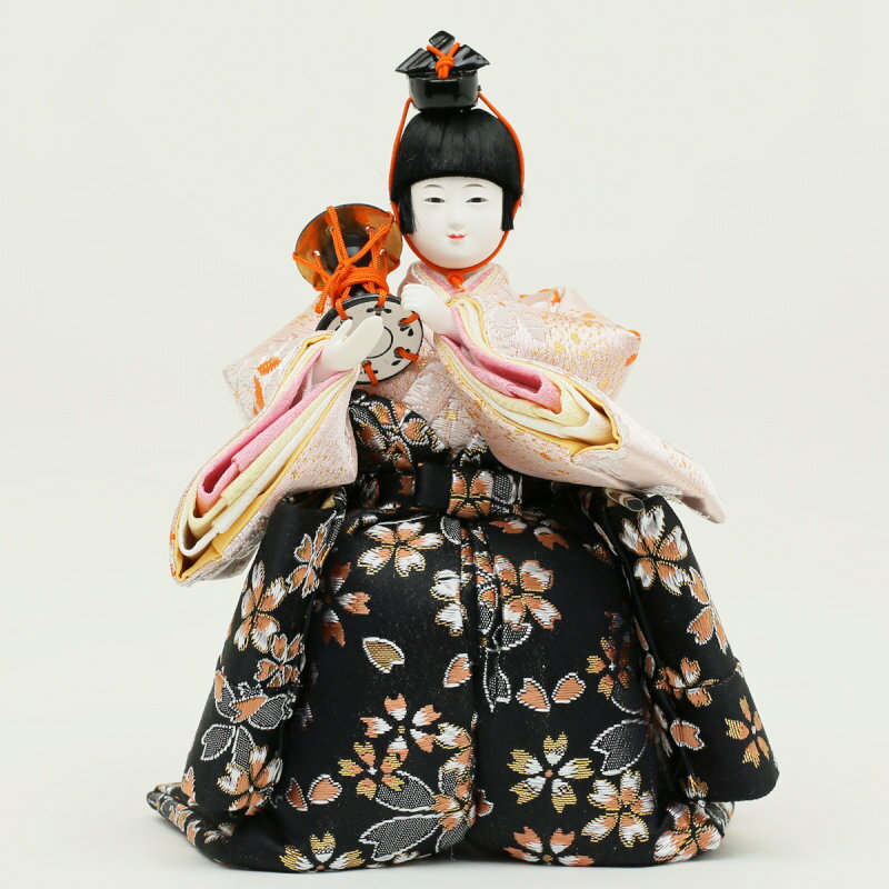 吉徳大光-花ひいな 三段飾り-(小十番親王 芥子官女 十人揃 吉徳大光-花ひいな 三段飾り-(小十番親王 芥子官女 十人揃