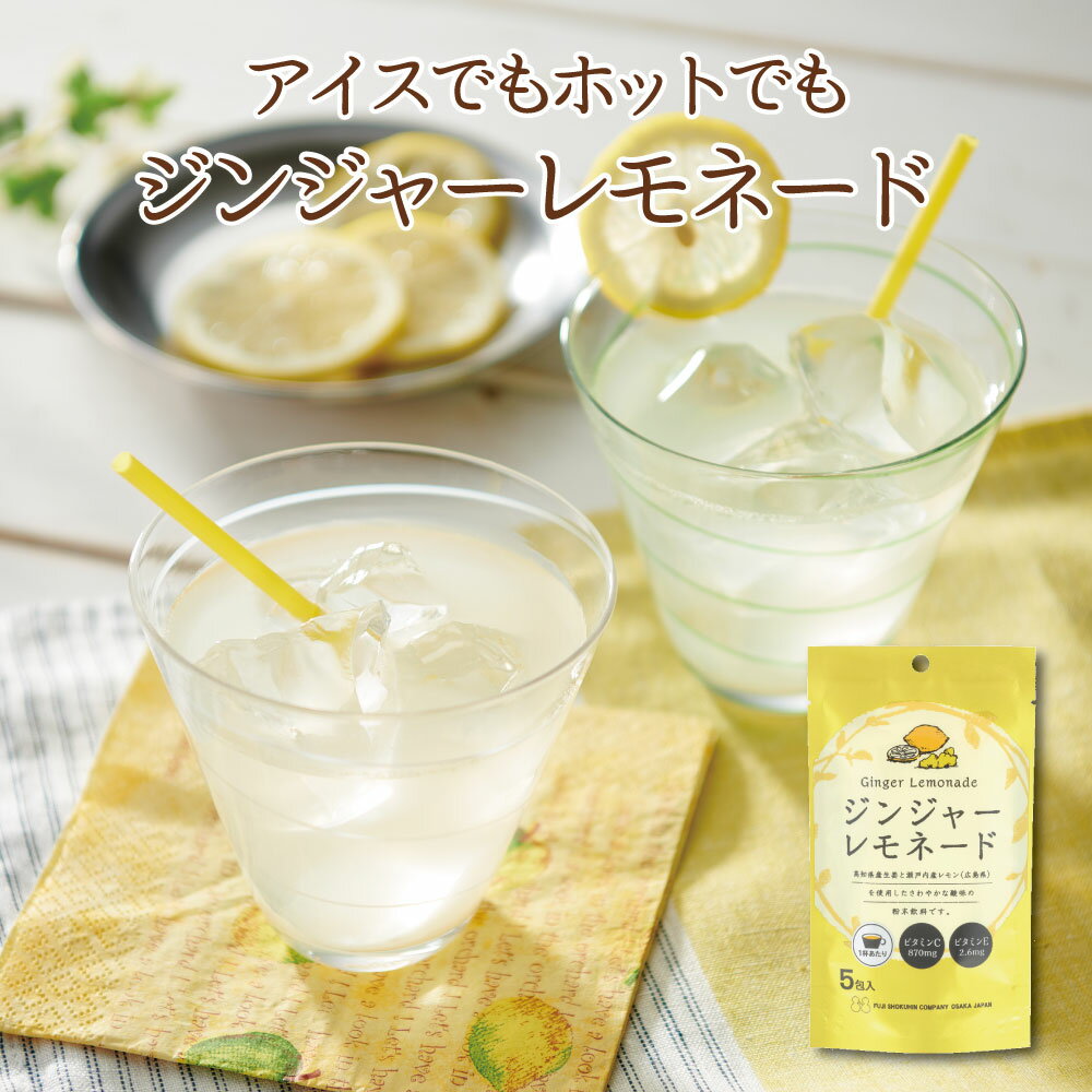 ジンジャーレモネードSP ジュース 高知県産生姜 瀬戸内産レモン ホット アイス 粉末飲料 個包装 スティック 粉末清涼飲料 甘酸っぱい 便利 簡単 ホット アイス おうち時間