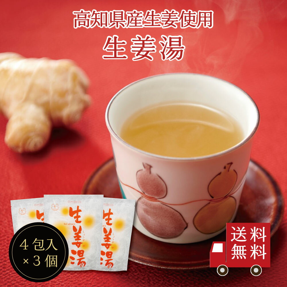 【送料無料】生姜湯SP×3個セット　スイーツ デザート 粉末飲料 お菓子 和菓子 生姜 吉野本葛 葛 お試し..