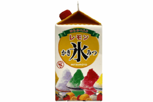 蜜元研究所　かき氷シロップ【蜜元氷みつ　レモン】900ミリリットル