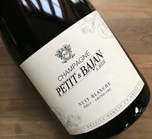 プチ エ バジャン シャンパーニュ グラン クリュ ブリュット ニュイ ブランシュ 1500ml Petit Bajan Champagne Grand Cru Brut Nuit Blanche NV No.102332