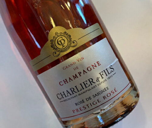 ドメーヌ・シャルリエ＆フィス　シャンパーニュ・プレスティージュ・ロゼ・ブリュット NV　　Charlier & Fils Champagne Prestige Rose Brut　No.82916