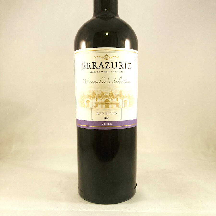 エラスリス ワインメーカーズ セレクション レッド ブレンドVina Errazuriz Winmakers Selection Red BlendNo.101496