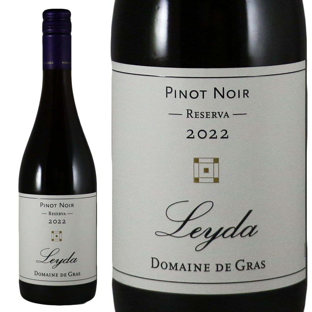 ドメーヌ デ グラス　レゼルヴァ ピノ ノワール "レイダ"Domaine de Gras　Reserva Pinot Noir Leyda Valley　＜br＞　No.109597のサムネイル