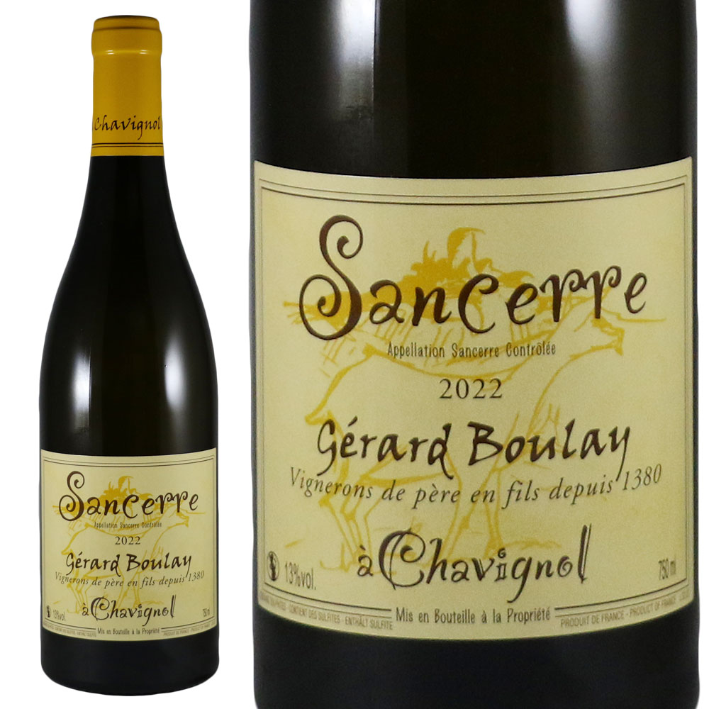 ジェラール ブレイ　サンセール・ブラン 2022Domaine Gérard Boulay Sancerre BlancNo.110071