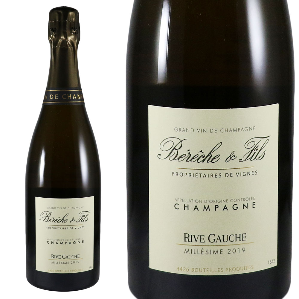 ベレッシュ エ フィス リヴゴーシュ ブラン ド ノワール エクストラ ブリュット 2019Bereche et Fils Rive Gauche Blanc de Noir Extra Brut No.114178