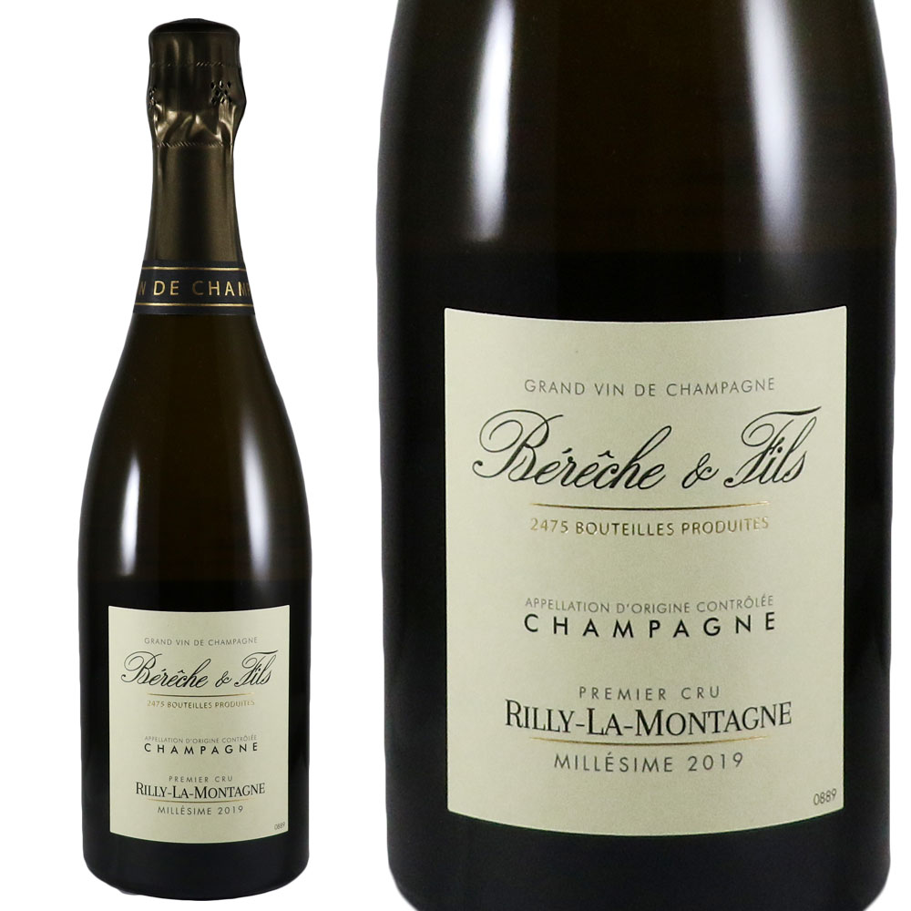 ベレッシュ エ フィス リリーラ モンターニュ プルミエ クリュ エクストラ ブリュット 2019Bereche et Fils Rilly La Montagne Extra Brut No.114179