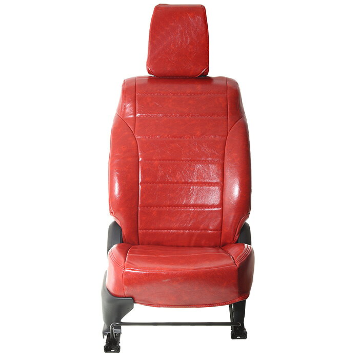スズキ ジムニーJA12W シートカバー 専用 全席 防水・防汚 カスタム シートカバー 完全フィット H7(1995)/11～H10(1998)/9 レンディでシンプル　光沢革横線