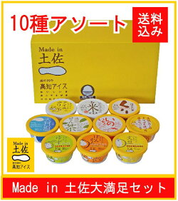 【高知アイス】Madein土佐大満足セット【贈答用】