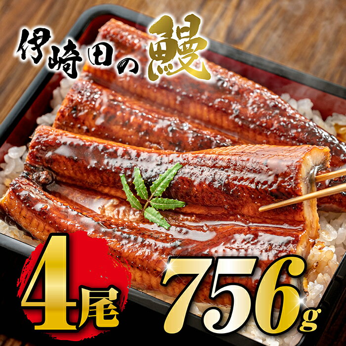 【送料無料】国産うなぎ蒲焼きギフトセット（189g×4尾）国産 うなぎ 蒲焼　国産うなぎ お歳暮　うなぎ ..