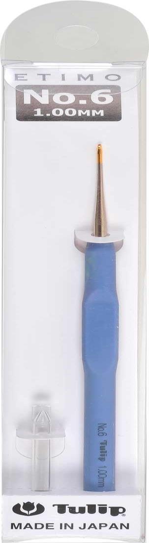 チューリップ(Tulip) Tilip ETIMO クッショングリップ付きレース針 No.6 T13-06