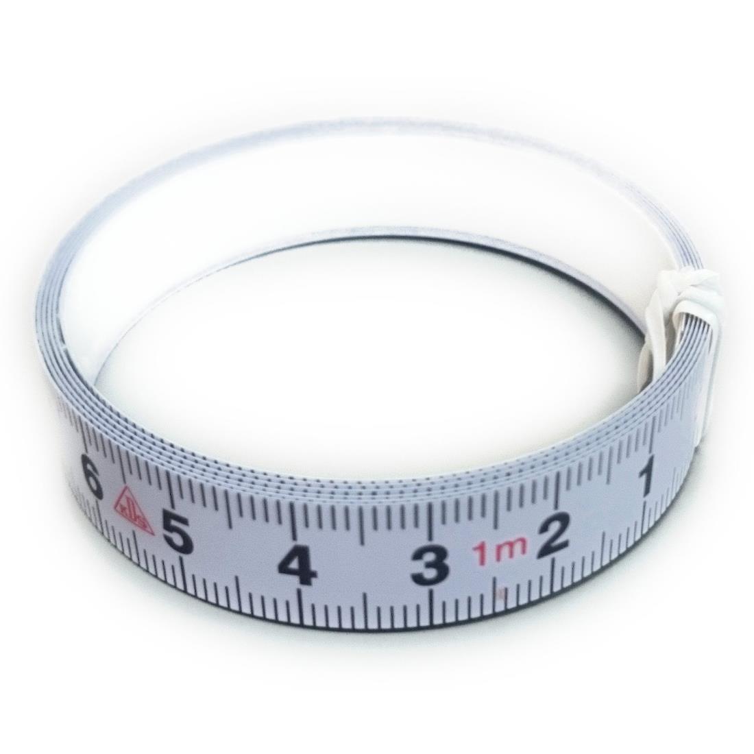 エスコ 13mmx1.0m粘着付・目盛テープ(逆目盛) EA720YY-11