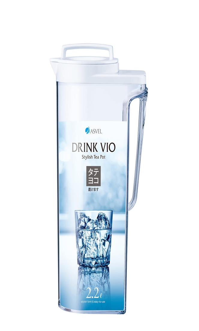 アスベル ウォーターピッチャーD-222 ドリンク・ビオ ホワイト