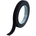 TRUSCO(トラスコ) マジックバンド結束テープ 両面 10mm×10m 黒 MKT-10100-BK