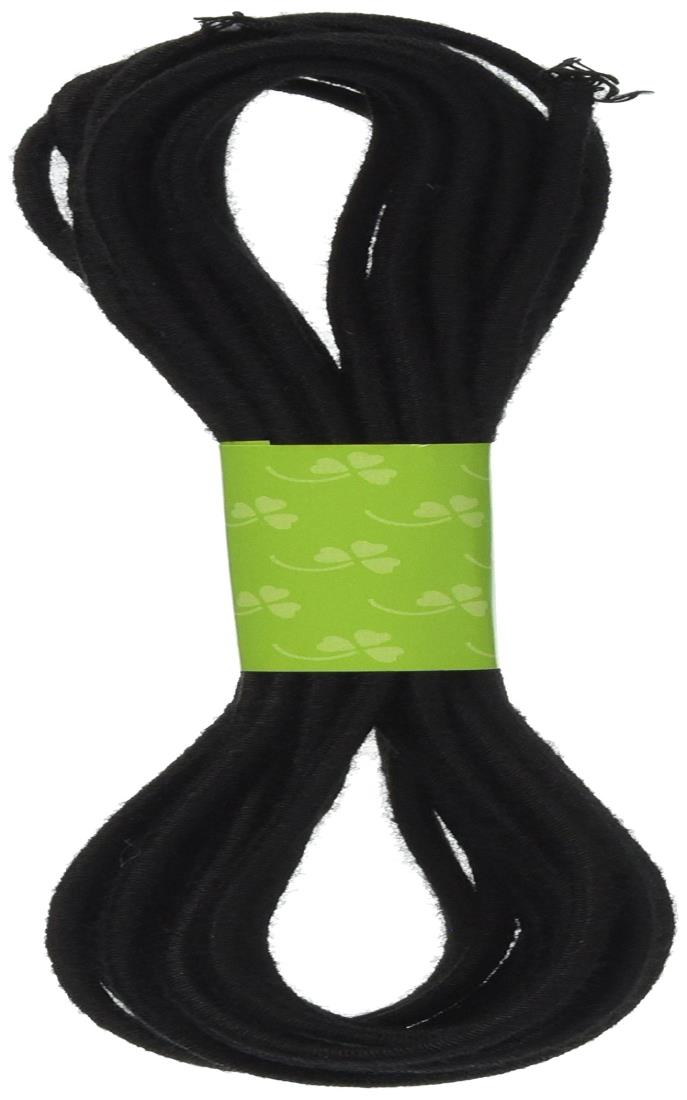 クロバー(Clover) Clover 丸ゴム 3本丸 太さ約2mm 3.5m巻 黒 26-022