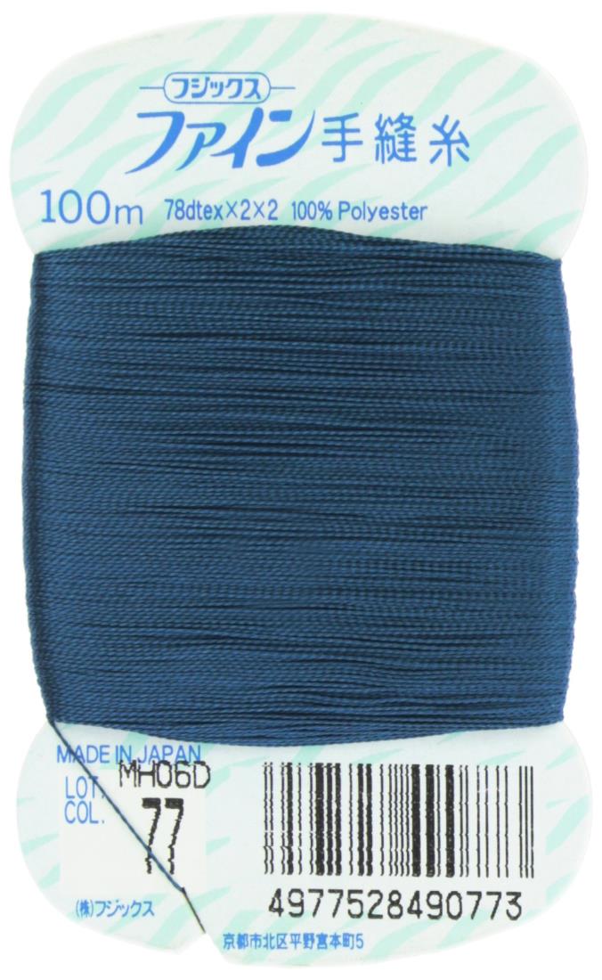 フジックス ファイン 【手縫い糸】 #40 100m col.77