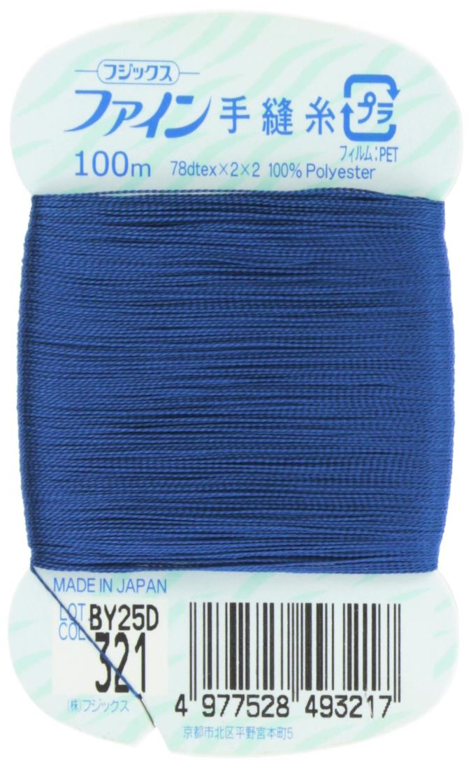 フジックス ファイン 【手縫い糸】 #40 100m col.321
