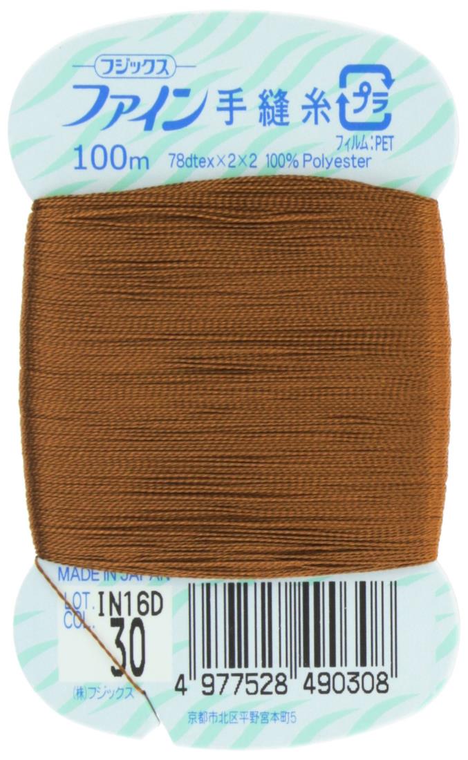 フジックス ファイン 【手縫い糸】 #40 100m col.30