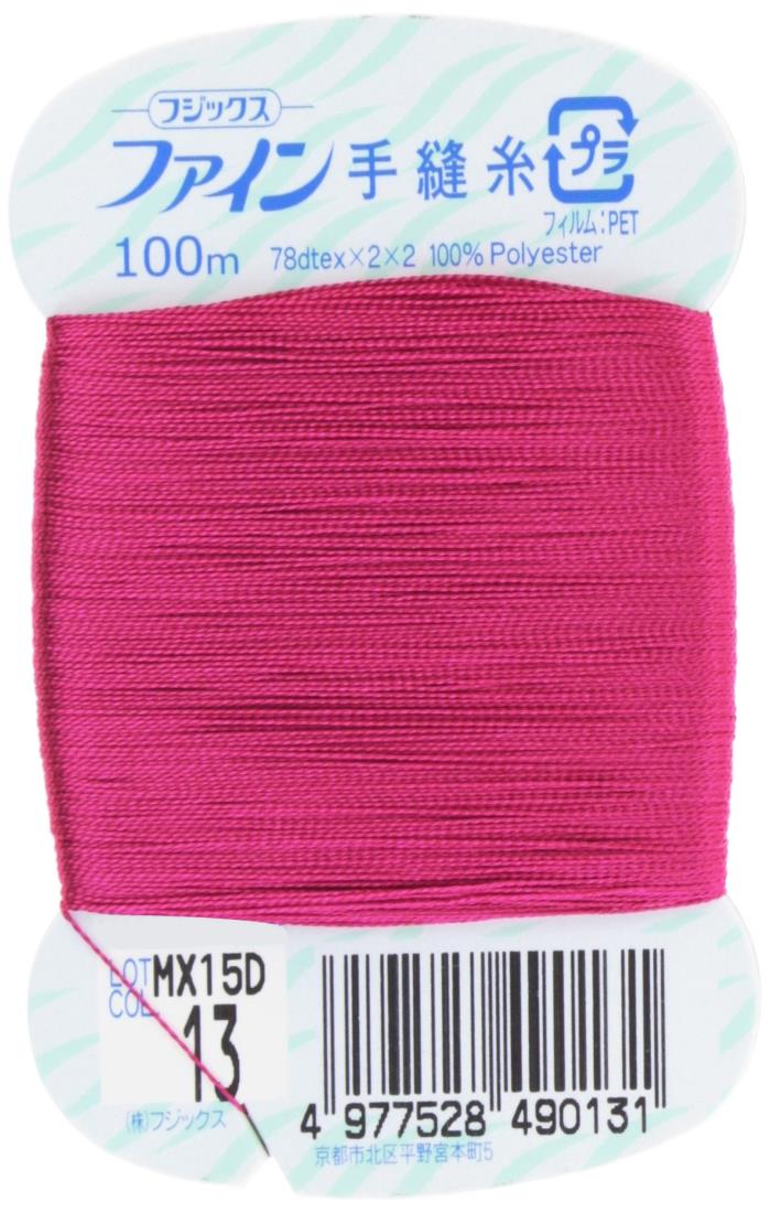 フジックス ファイン 【手縫い糸】 #40 100m col.13
