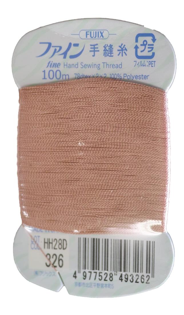 フジックス ファイン 【手縫い糸】 #40 100m col.326