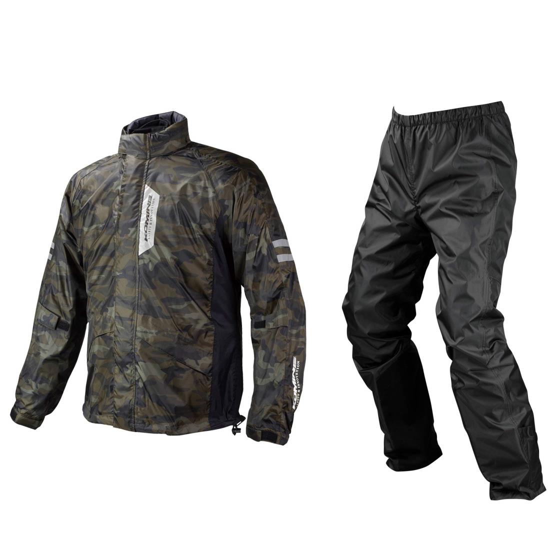 KOMINE バイク用レインウェア 03-539 メンズ KOMINE Camo S